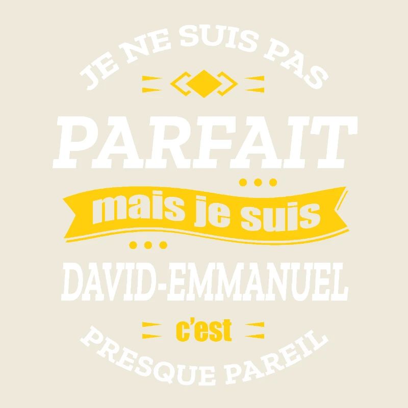 DAVID-EMMANUEL PARFAIT - PRENOM DAVID-EMMANUEL