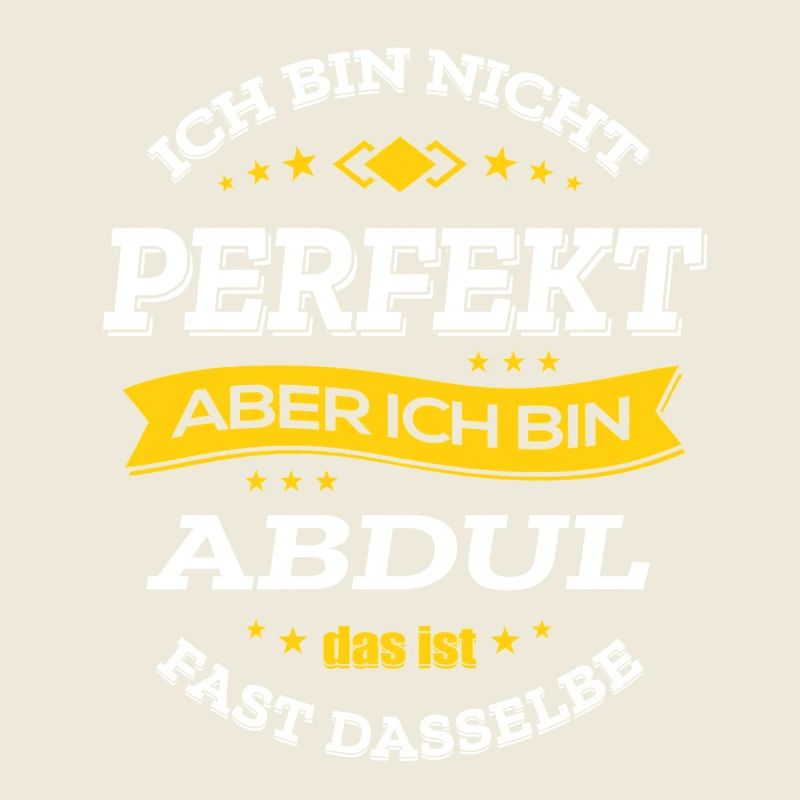 ABDUL PERFEKT - VORNAME ABDUL