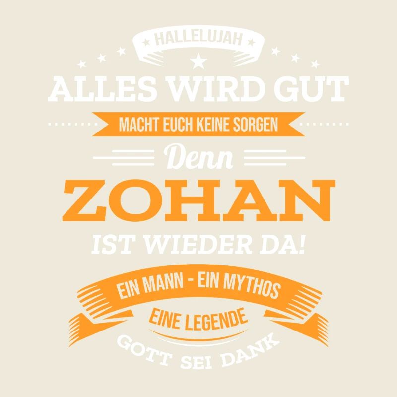 ALLES WIRD GUT, DIE LEGENDE ZOHAN IST DA
