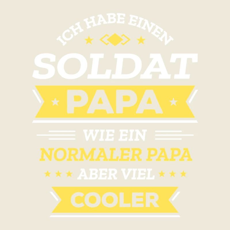 COOL SOLDATPAPA GEBURTSTAG WEIHNACHTEN VATERTAG