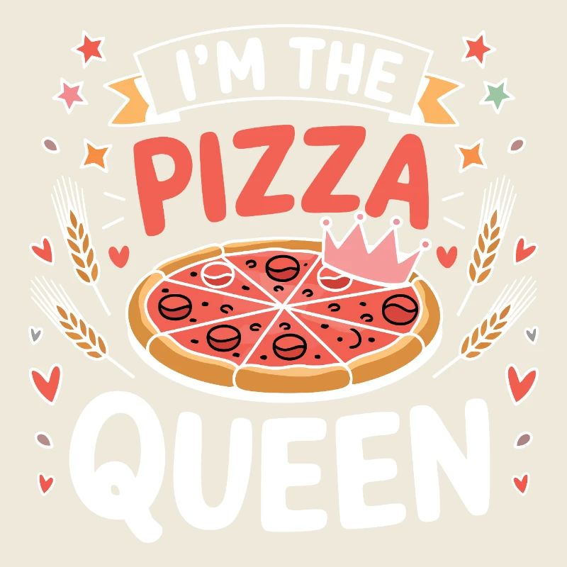 Ich bin die Pizza-Queen