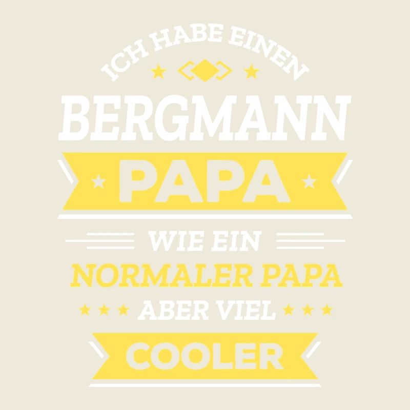 BERGMANN PAPA - COOLER ALS NORMAL, VATERTAG, HELD