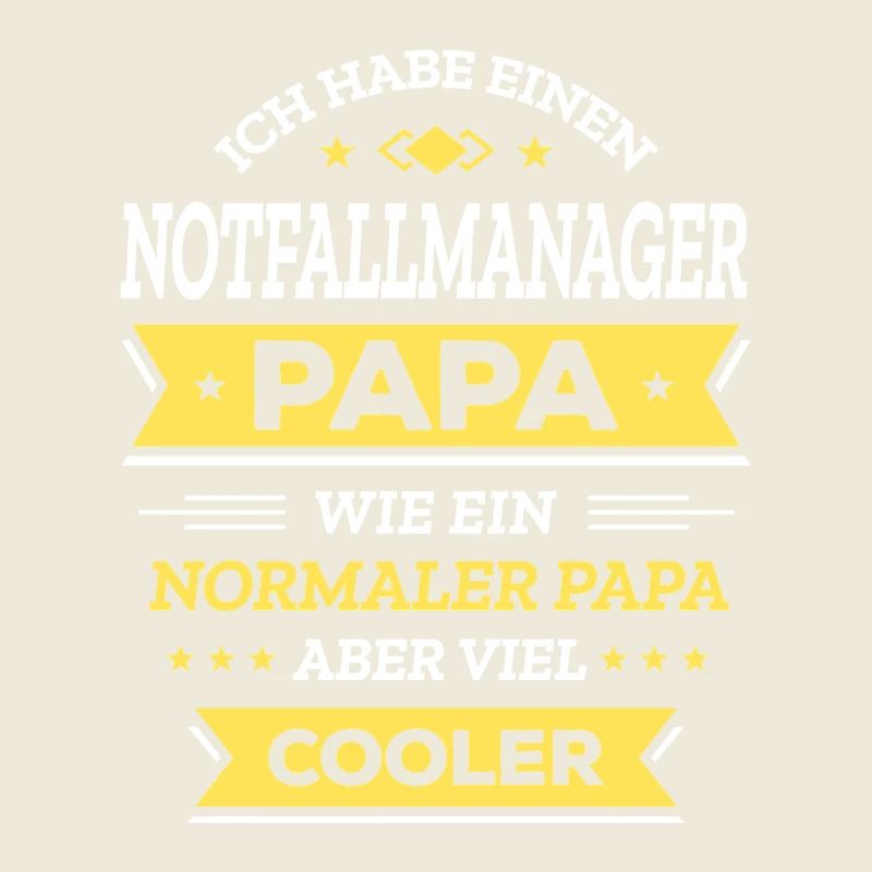 COOLER NOTFALLMANAGER PAPA VATERTAG GEBURTSTAG