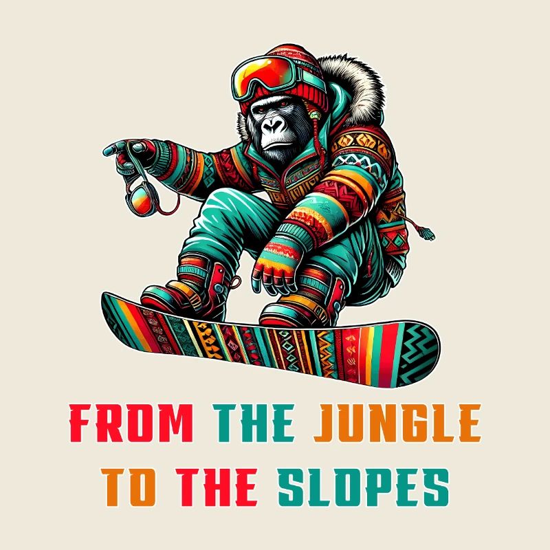 Gorilla Snowboard – Design