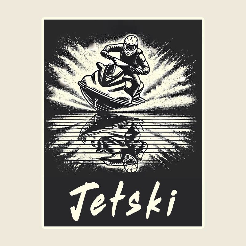 Jet Ski Vintage Style