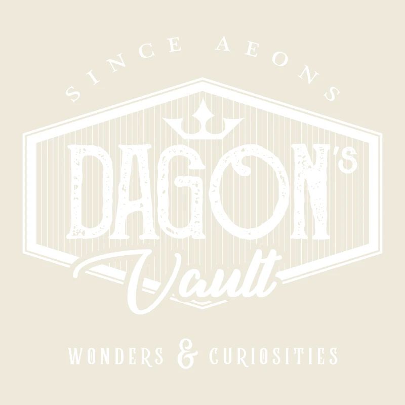 DAGON LOGO WHITE
