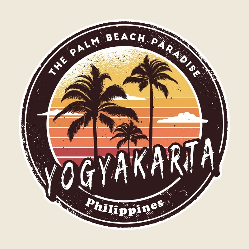 Yogyakarta Philippines Plage Palmiers Design