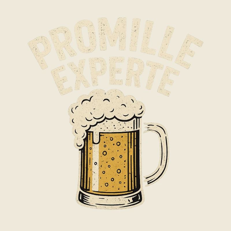 Promille Experte Bier Motiv