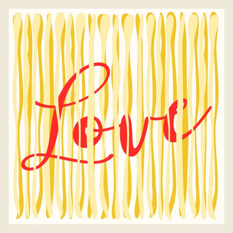 ICH LIEBE DAS KOCHEN VON PASTA-SPAGHETTI