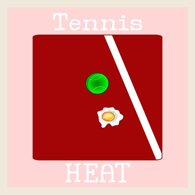 TENNIS SOMMER HITZE EIER