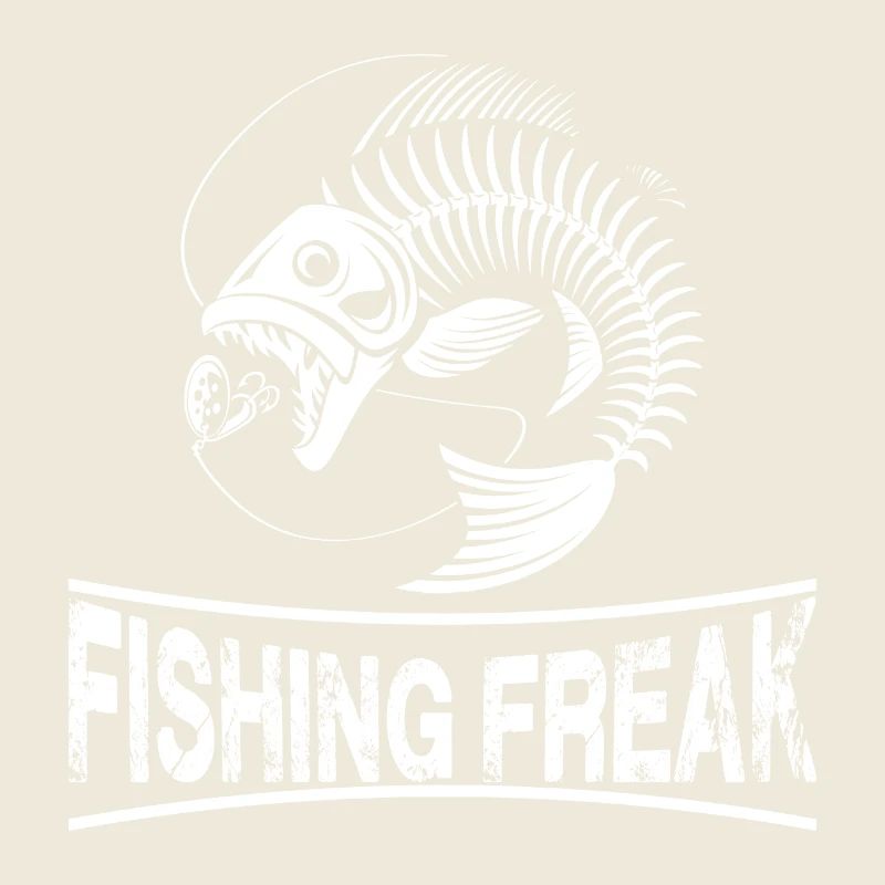 Angelfreak Skelett Illustration