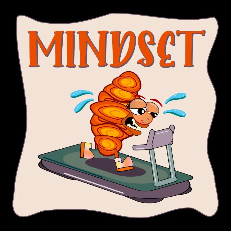 CROISSANT RUNNER FUNNY MINDSET