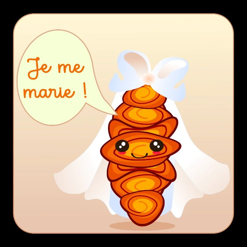 Croissant Mariée