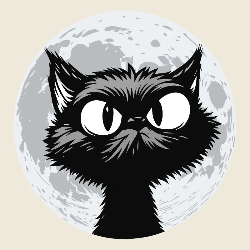 Chat de Lune Minuit