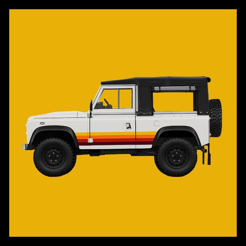 Vintage Off-Road SUV Design Defender