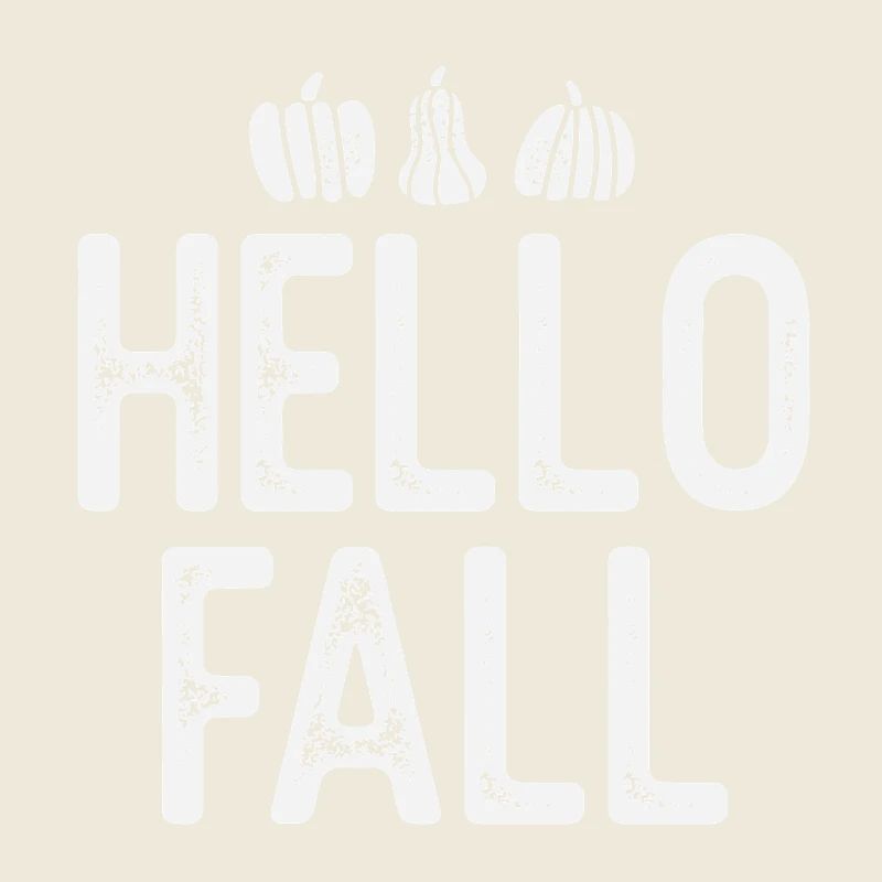 Autumn Pumpkins in Rustic Style