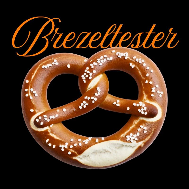 Nœud de bretzel traditionnel avec décoration salée