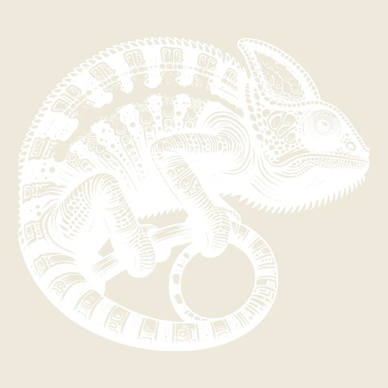 Jungle Reptile Chamäleon Tattoo