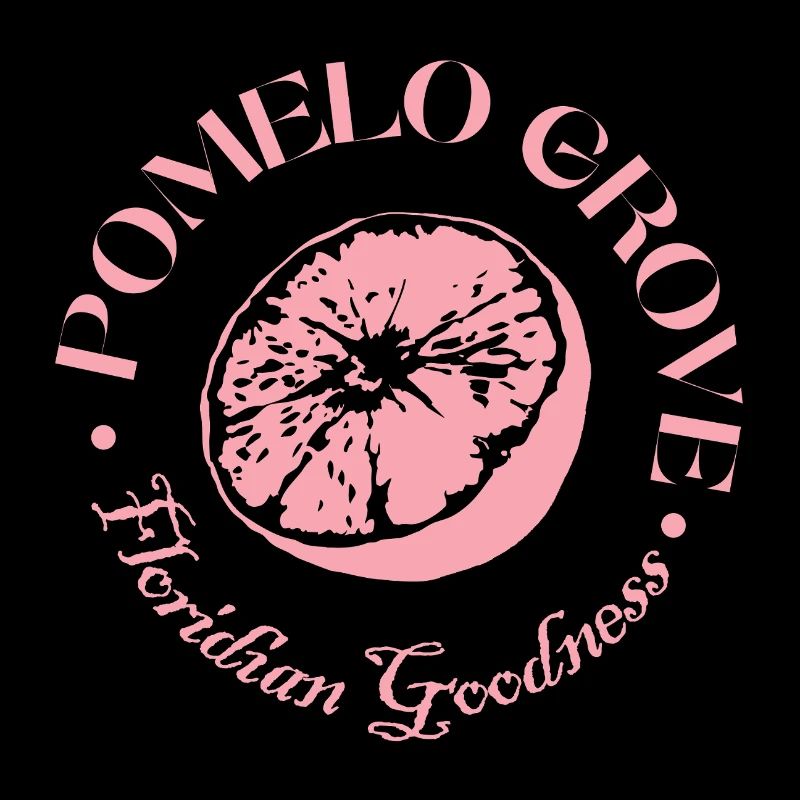 Pink Citrus Fruit Embrace Design