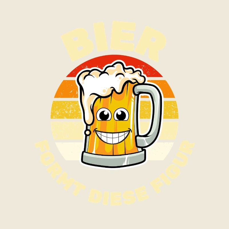 Bier formt diese Figur für Biertrinker