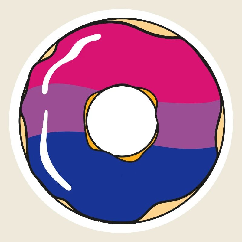 Bisexuel Donot Donut Bi LGBTQ Queer Pride LGBT