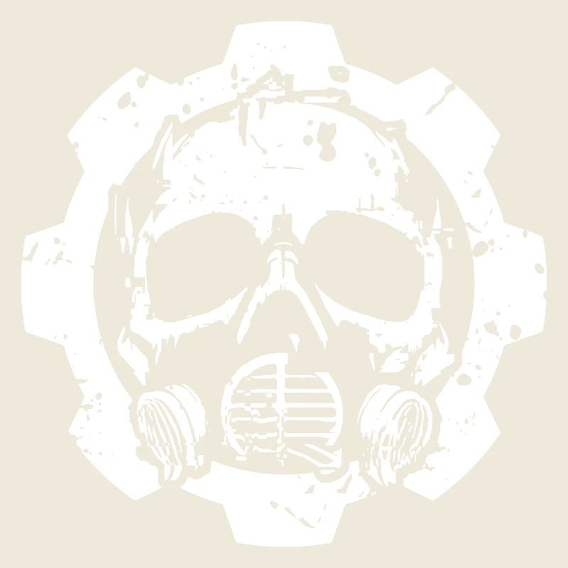 Industrial Skull Gear Design