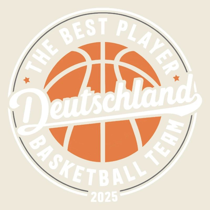 Allemagne Champion de basket-ball Design