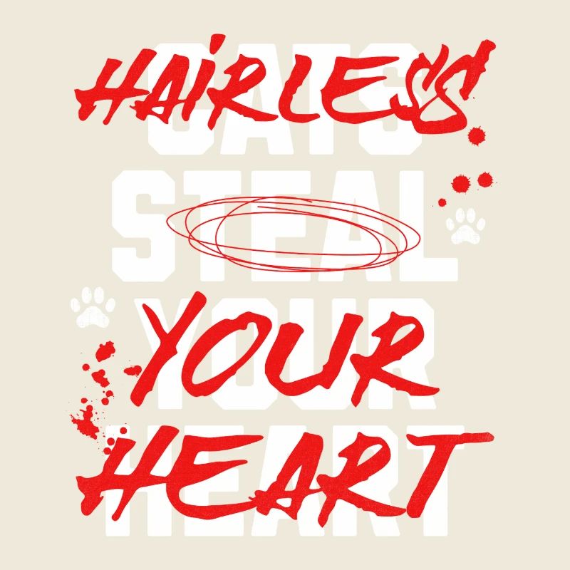 Chats Sphynx sans poils