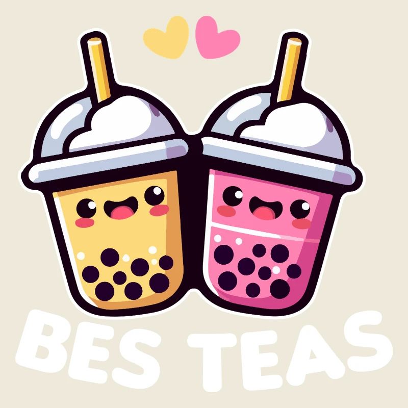 Entzückende Bubble Tea Duos