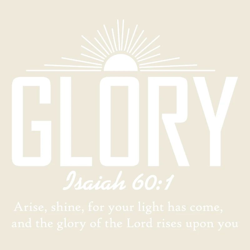 Glory Sunrise Bibelverse