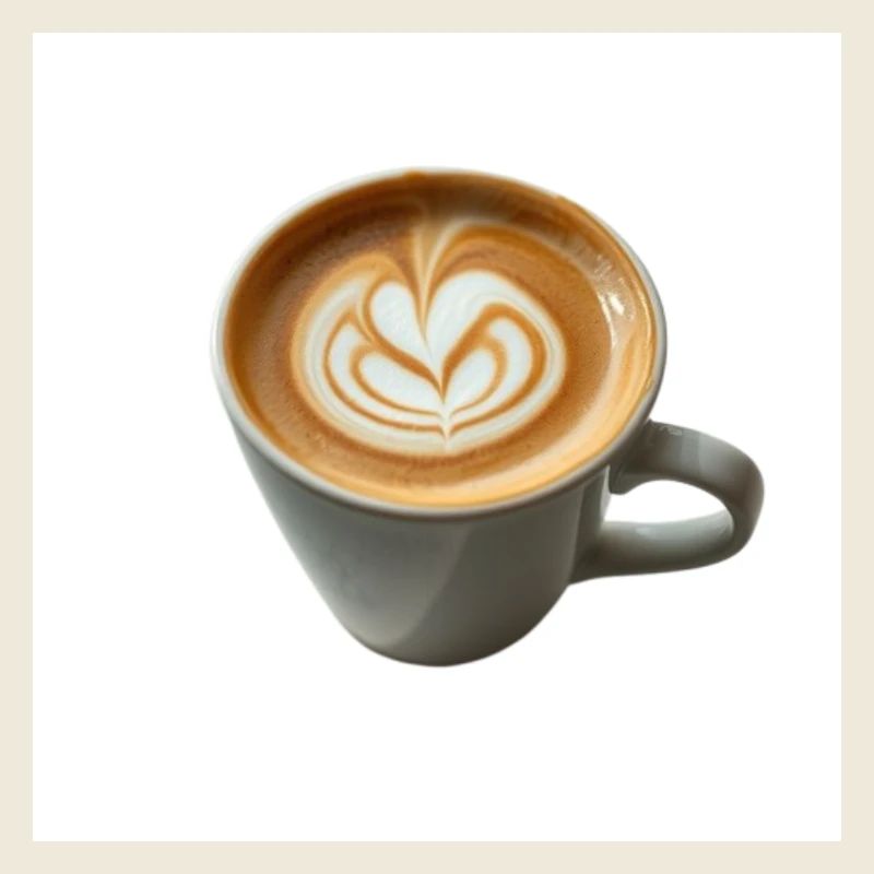 Latte Herzkunst Becherdesign