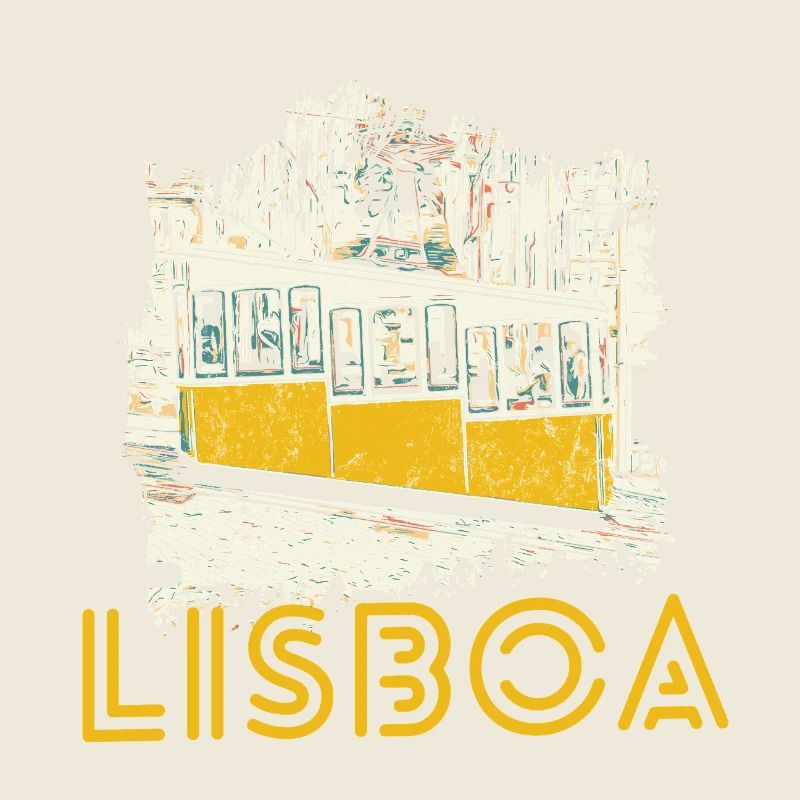 Lisbonne typique funiculaire de Bica illustration