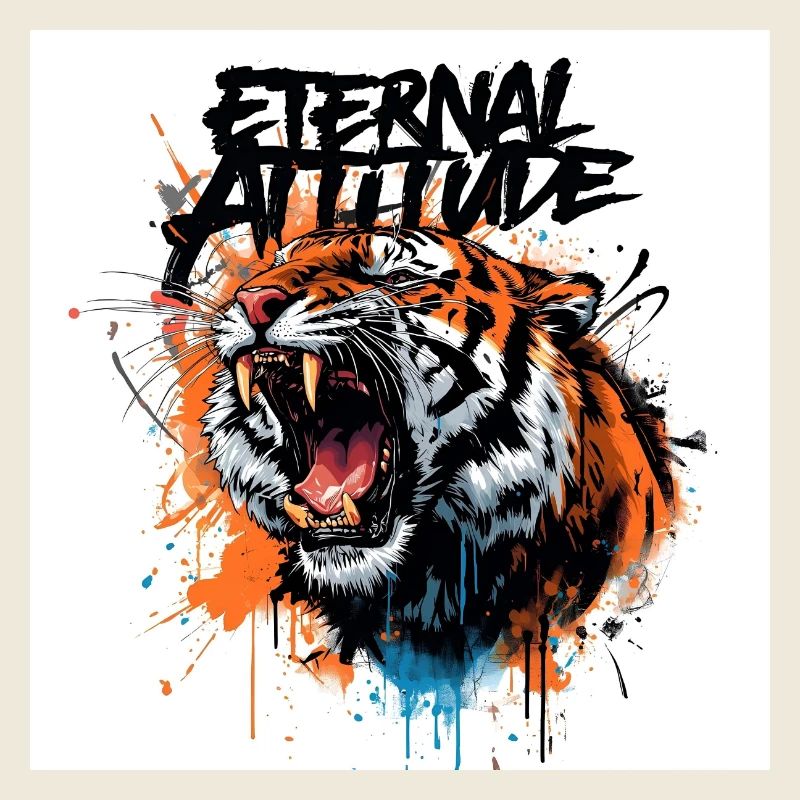 Ewige Tiger-Pose