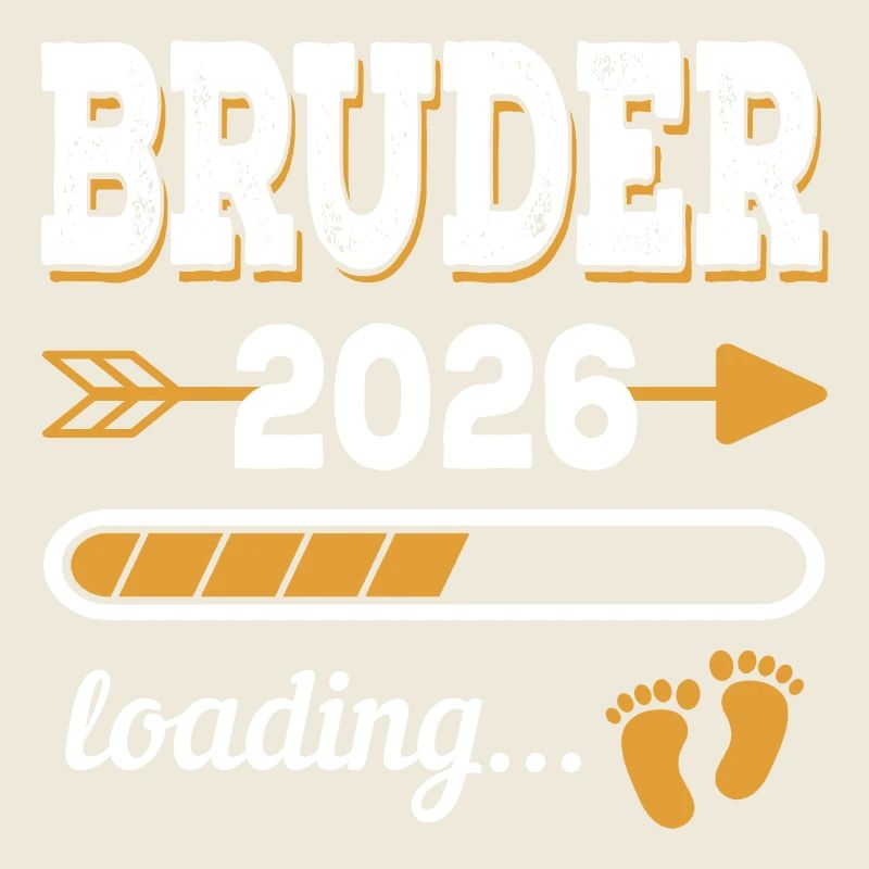 Bruder 2026 Loading werdende Geschwister Geschenk