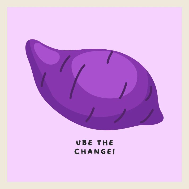 Ube the change