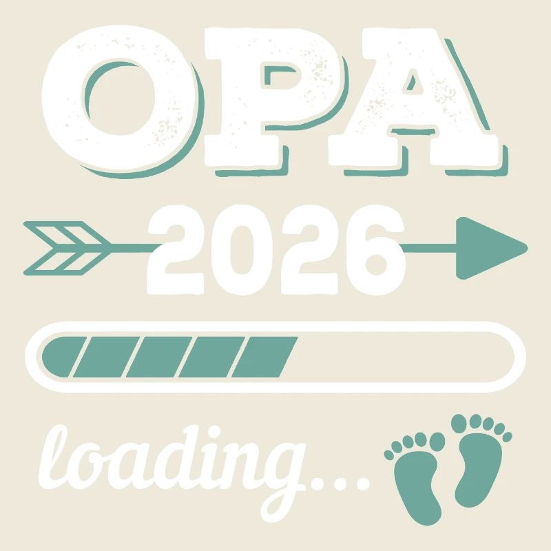 Opa 2026 Loading Werdender Großater Geschenkidee