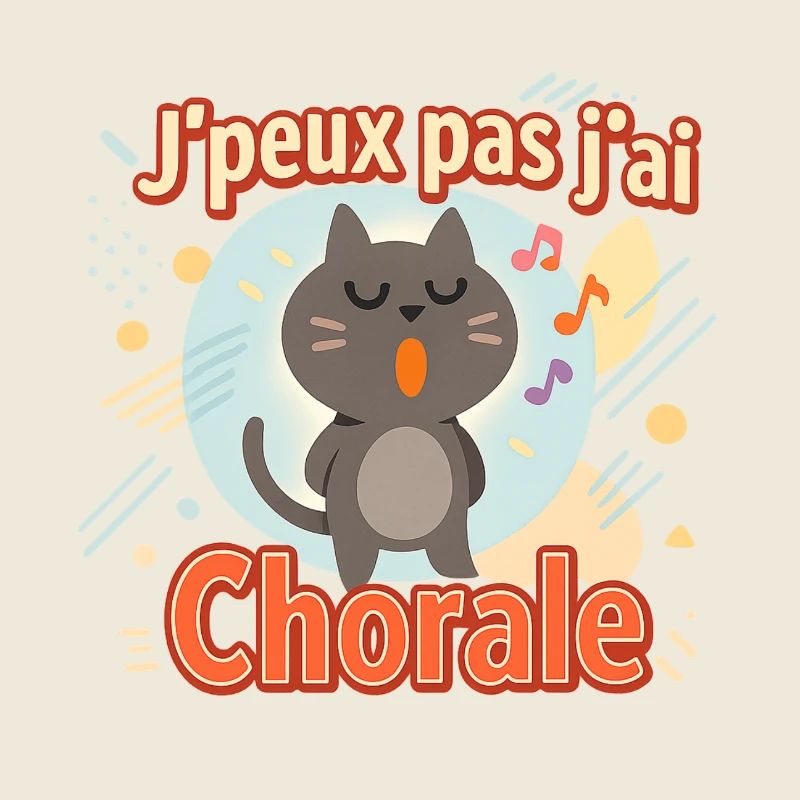 Chat chanteur Jpeux pas jai Chorale