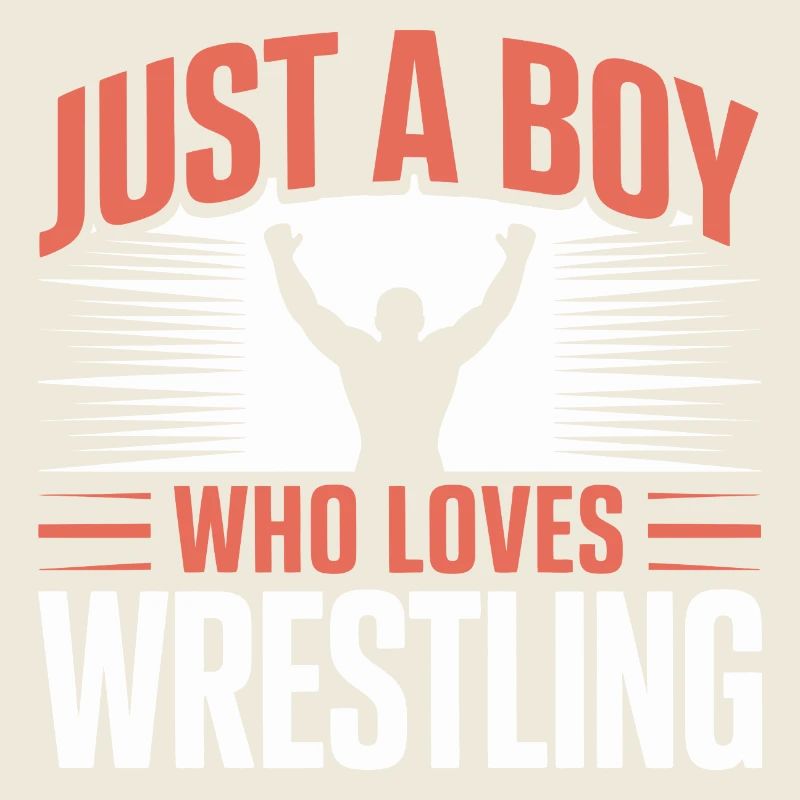 Nur ein Junge, der Ringen liebt