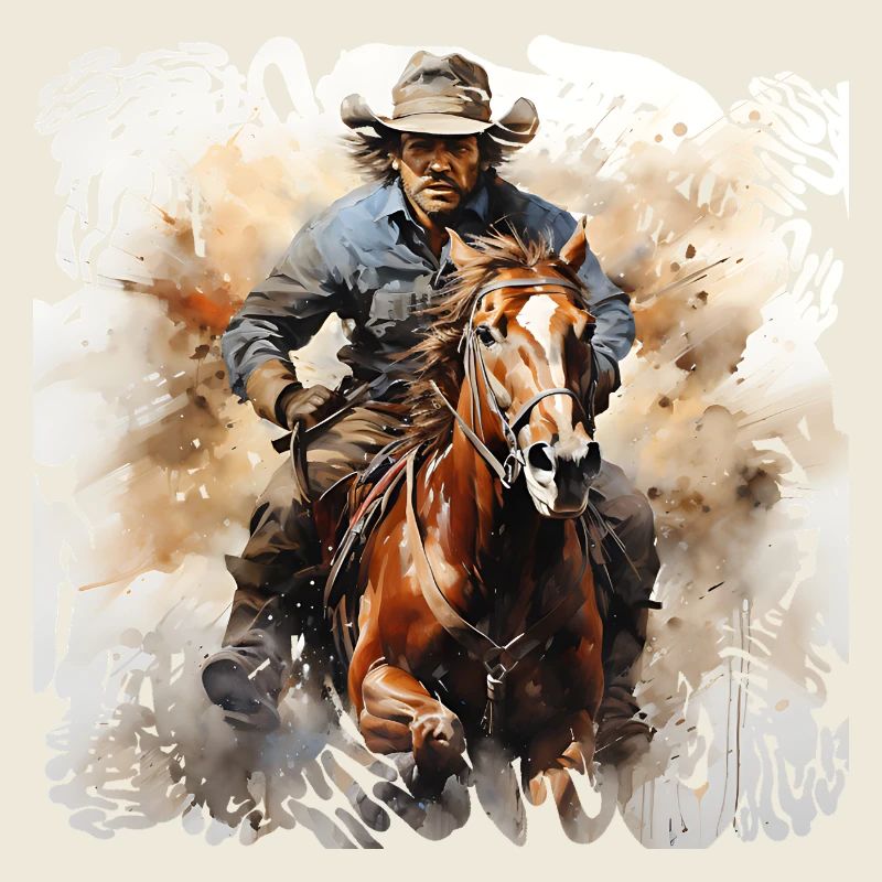 Wild West Rodeo Reiter