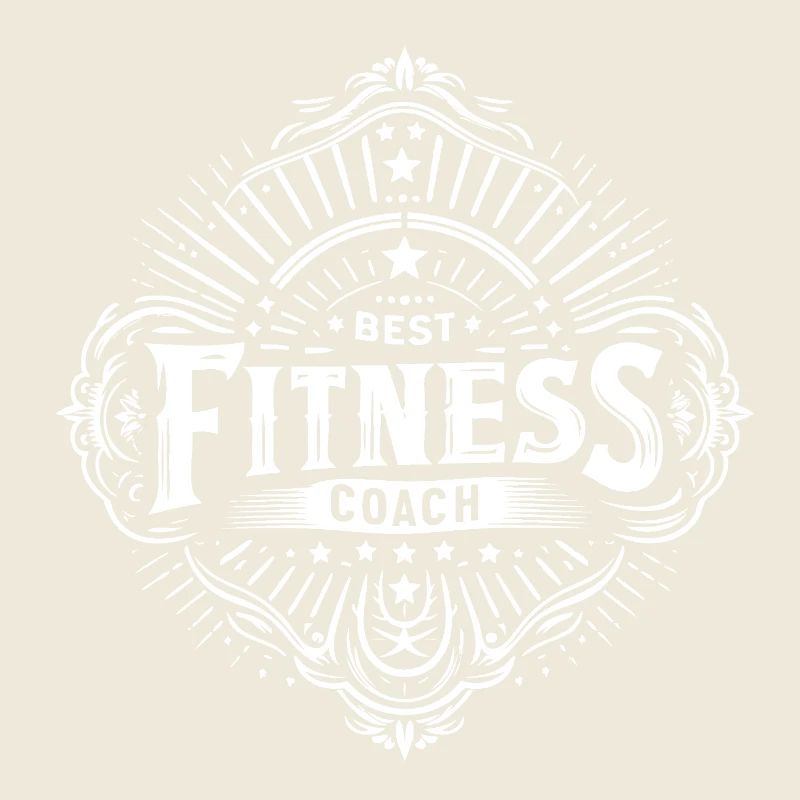 Meilleur coach sportif - blanc