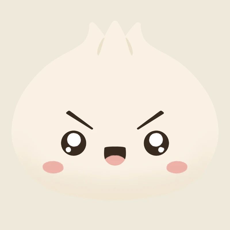 Grumpy Dumpling – süßes Maskottchen