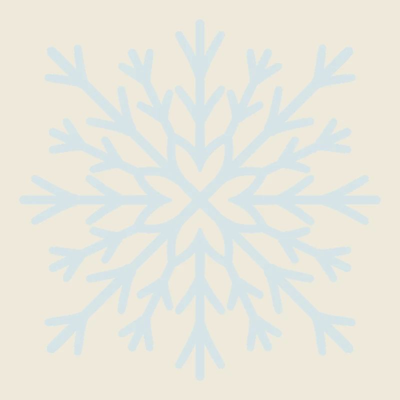 Frostiger Schneeflockenglanz