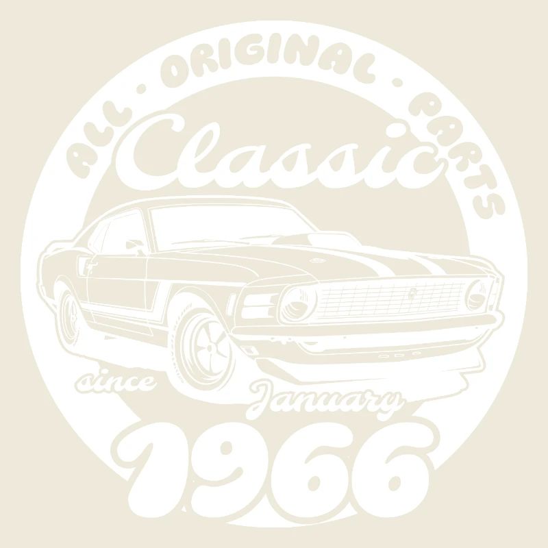 60th Birthday - Classic Musclecar 01/1966