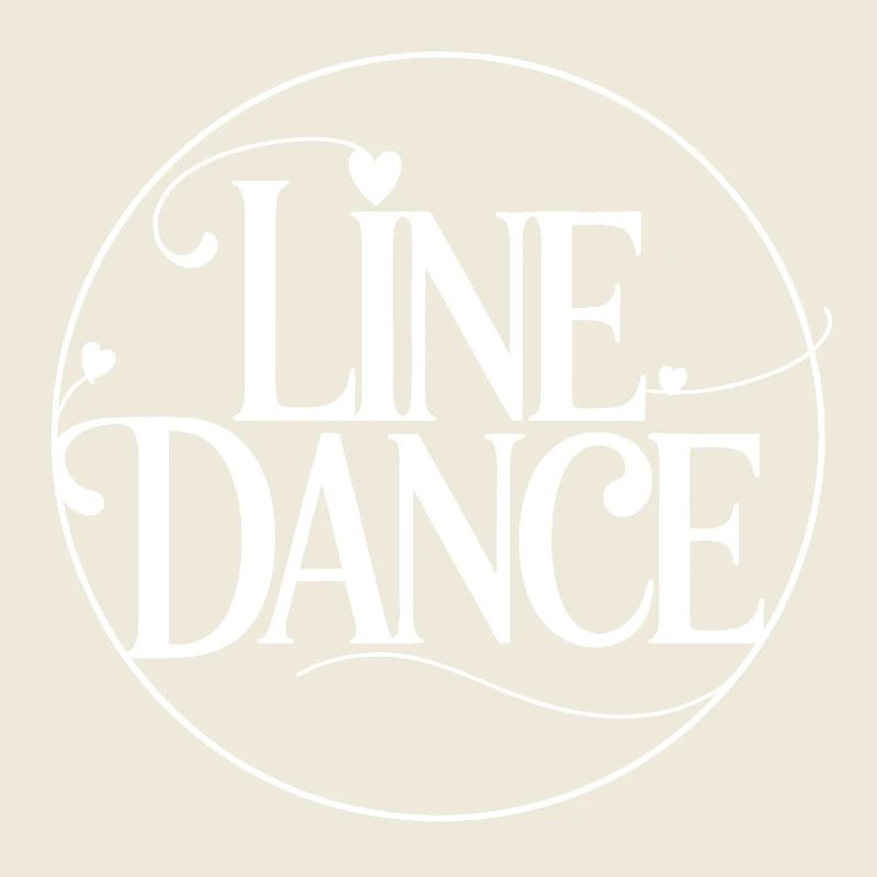 Line Dance Kreis Logo