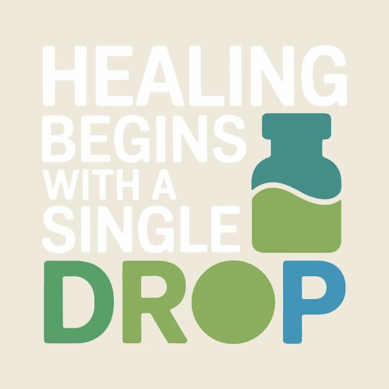 La guérison de l’homéopathie débute Single Drop Professional