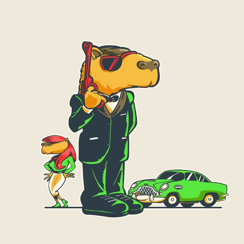 Kapybara-Geheimagent