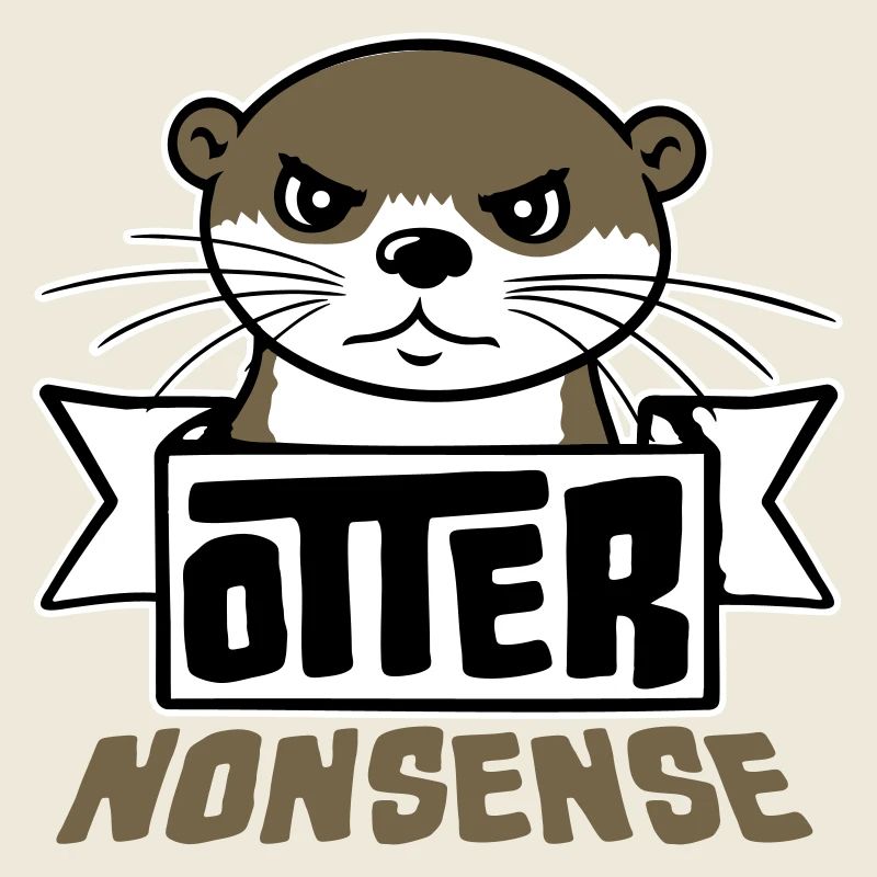 Otter Nonsense Lustig Wortspiel Otter Liebe Spruch