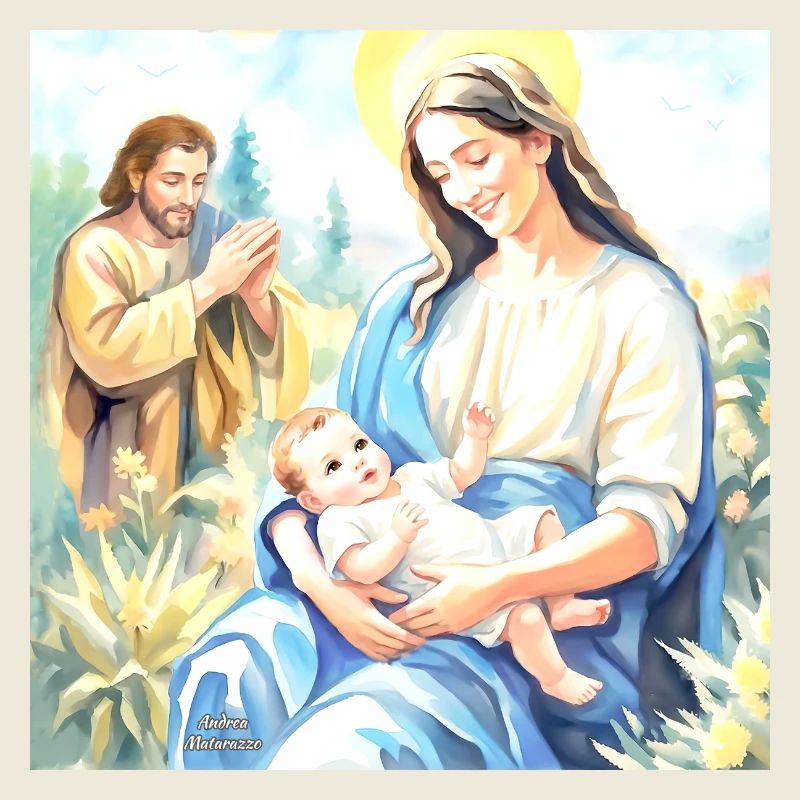 Nativité de Jésus - La Sainte Famille