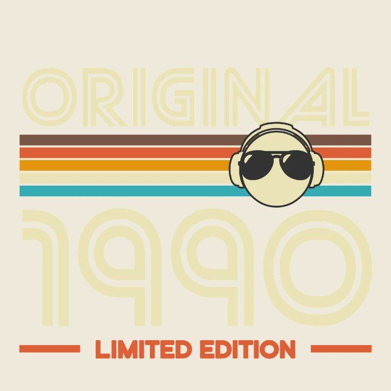 Original 1990 Edition Vintage Stripes
