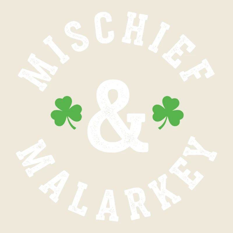 Mischief & Malarkey Shamrock Logo